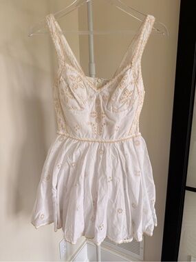 Charo Ruiz Ivory Zinca Dress Size M NWT
